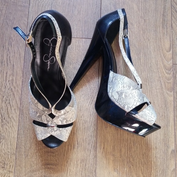 Jessica Simpson Shoes - Jessica Simpson Peep Toe Pumps